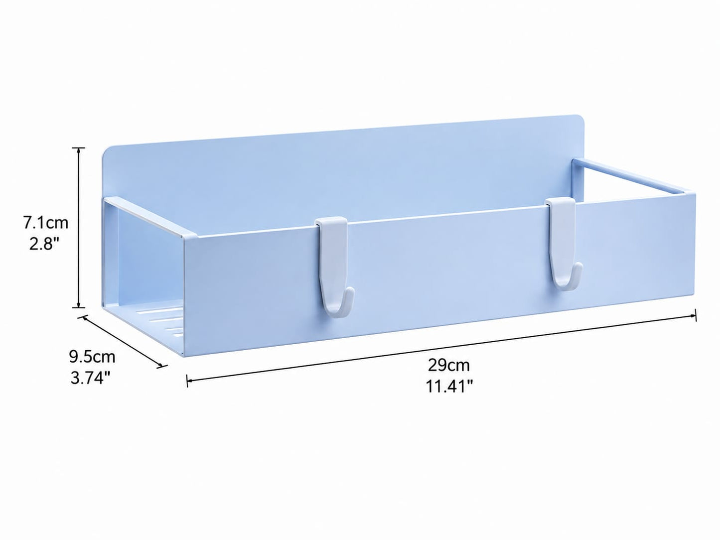 Premium Magnetic Refrigerator Storage Rack | Side Fridge Organizer